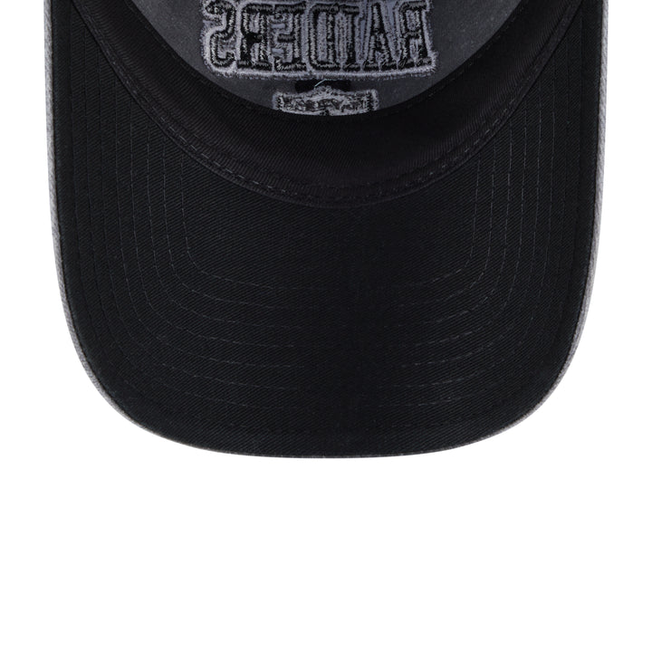 9FORTY Unstructured Las Vegas Raiders Wear Black Washed Gray Adjustable