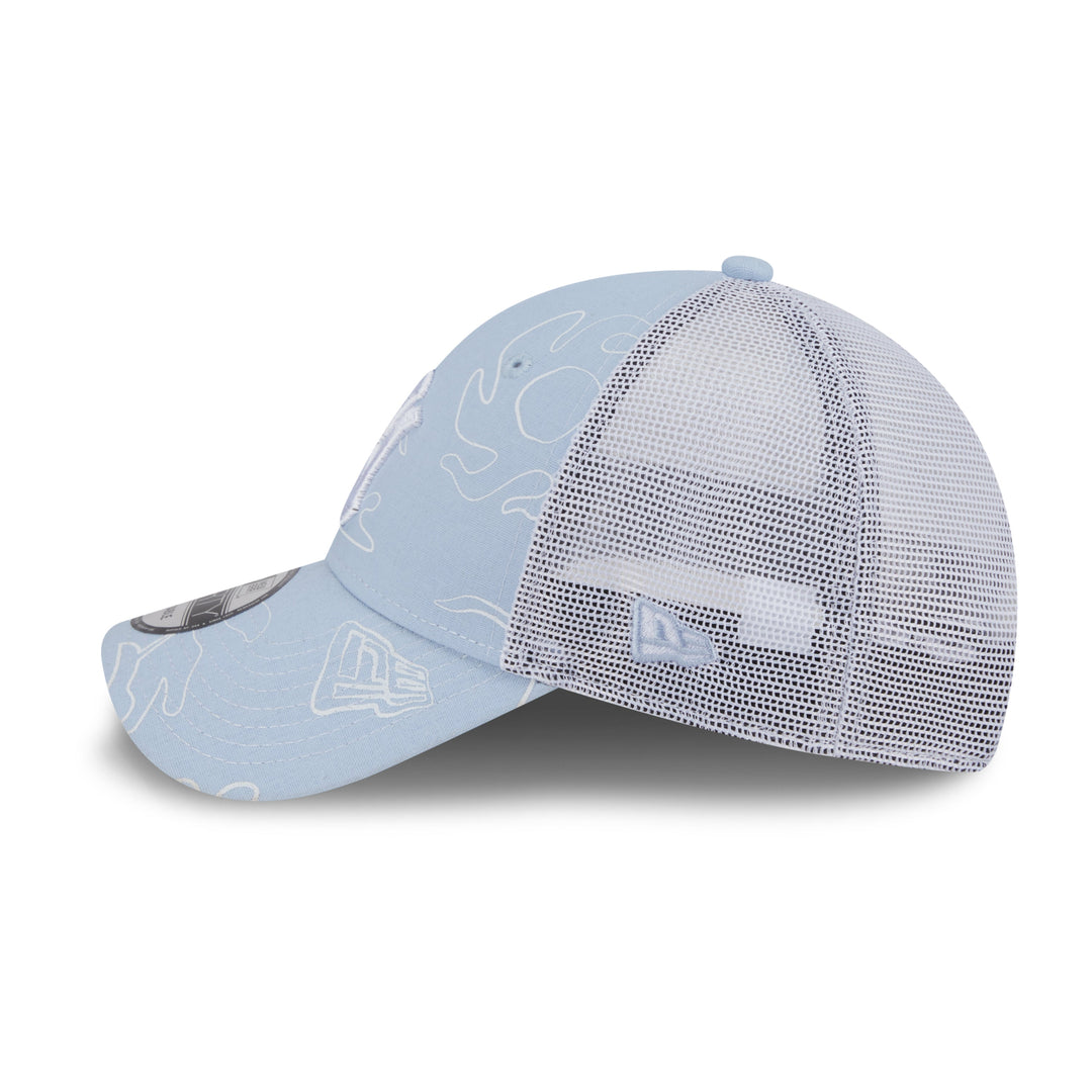 9FORTY Trucker New York Yankees Resort Soft Blue Adjustable