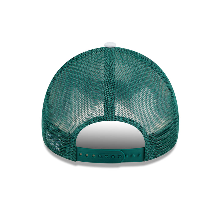 9FORTY A-Frame Trucker New York Yankees Color Era Silver Snow Green Snapback