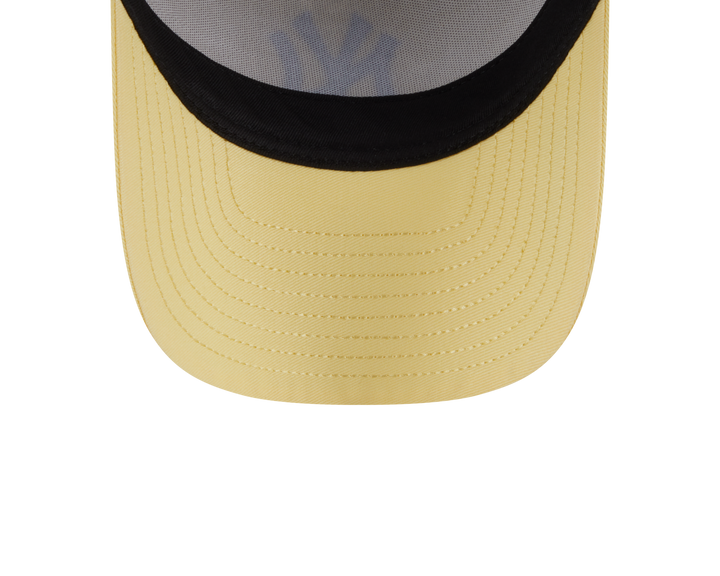 9FORTY A-Frame Trucker New York Yankees Color Era Baby Yellow Snapback