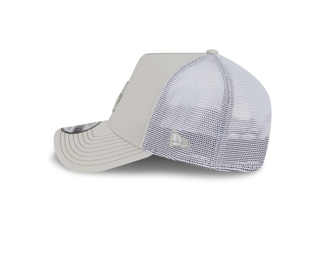 9FORTY A-Frame Trucker Los Angeles Dodgers Color Era Vintage Stone Snapback