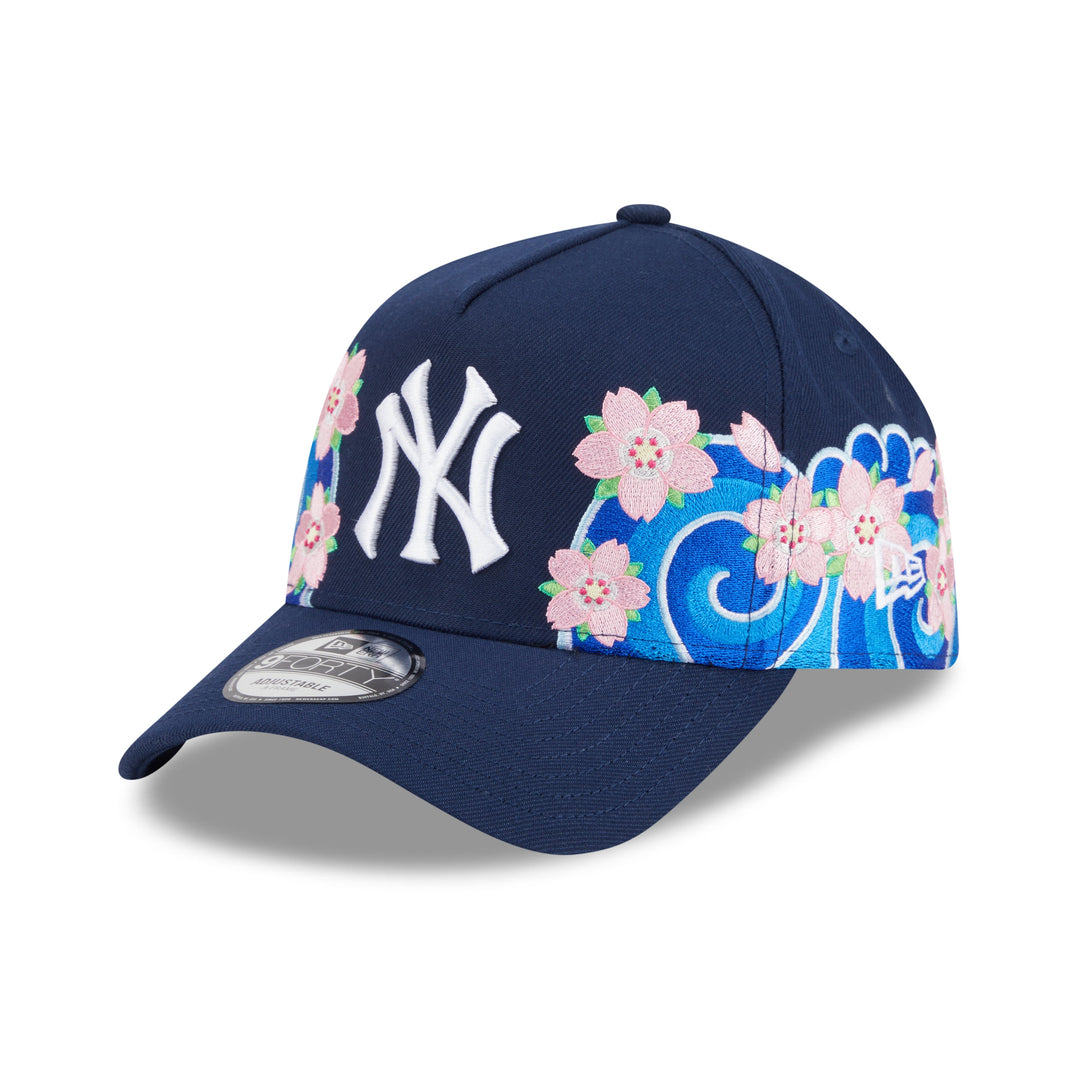 9FORTY A-Frame New York Yankees Sakura Pack Oceanside Blue Adjustable