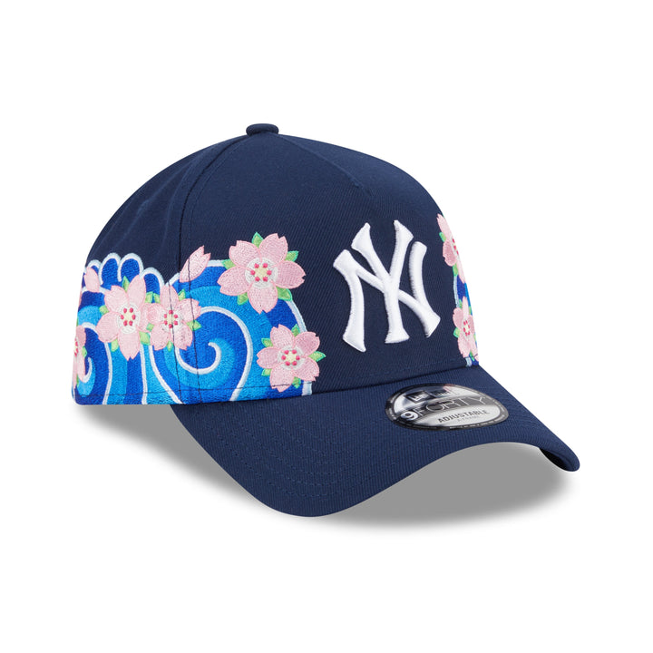 9FORTY A-Frame New York Yankees Sakura Pack Oceanside Blue Adjustable