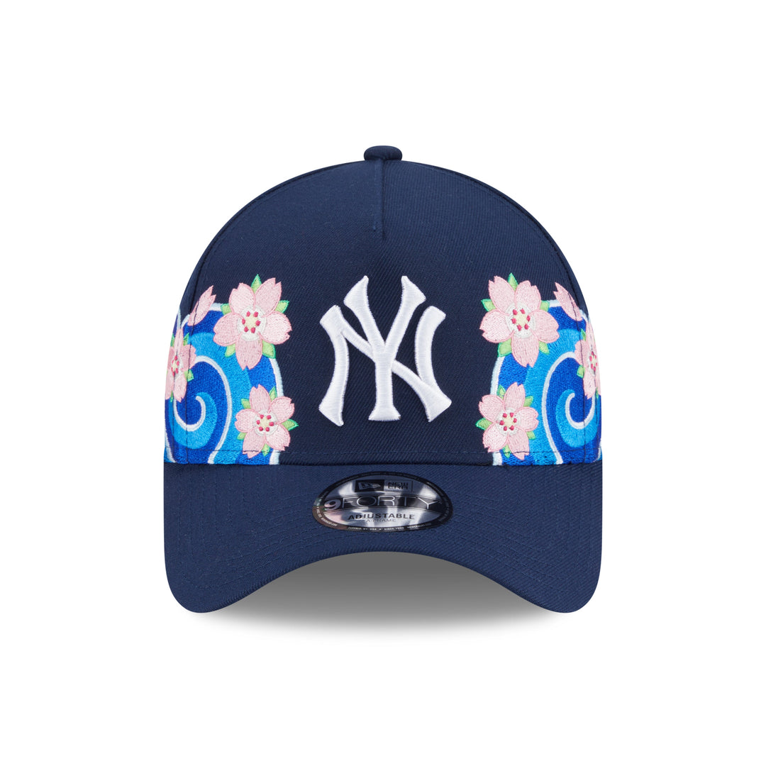 9FORTY A-Frame New York Yankees Sakura Pack Oceanside Blue Adjustable