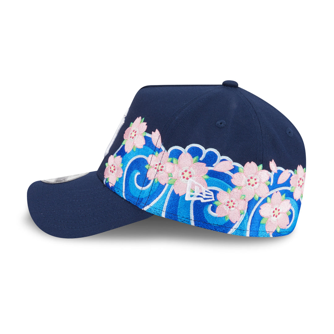 9FORTY A-Frame New York Yankees Sakura Pack Oceanside Blue Adjustable