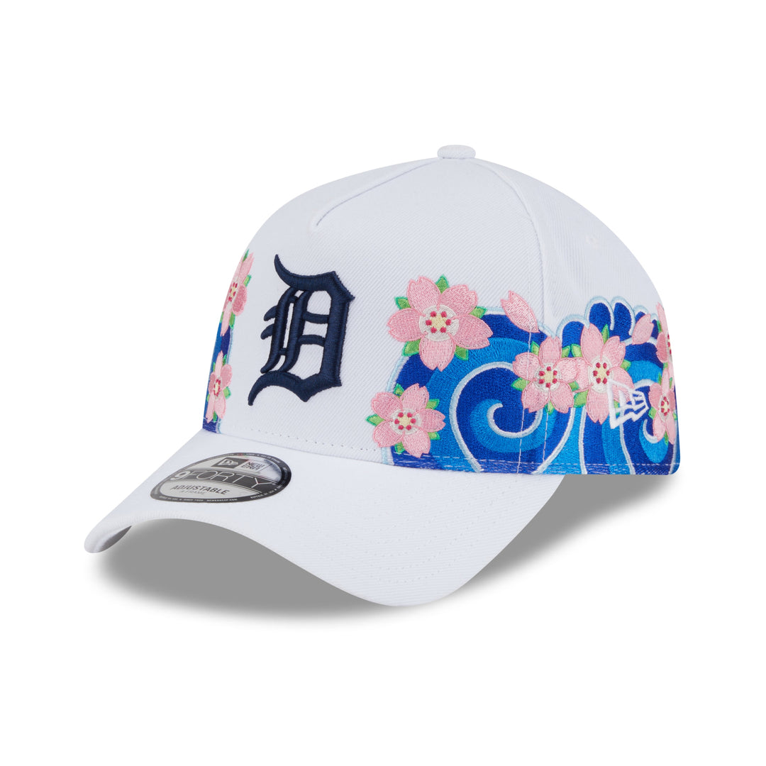 9FORTY A-Frame Detroit Tigers Sakura Pack White Adjustable