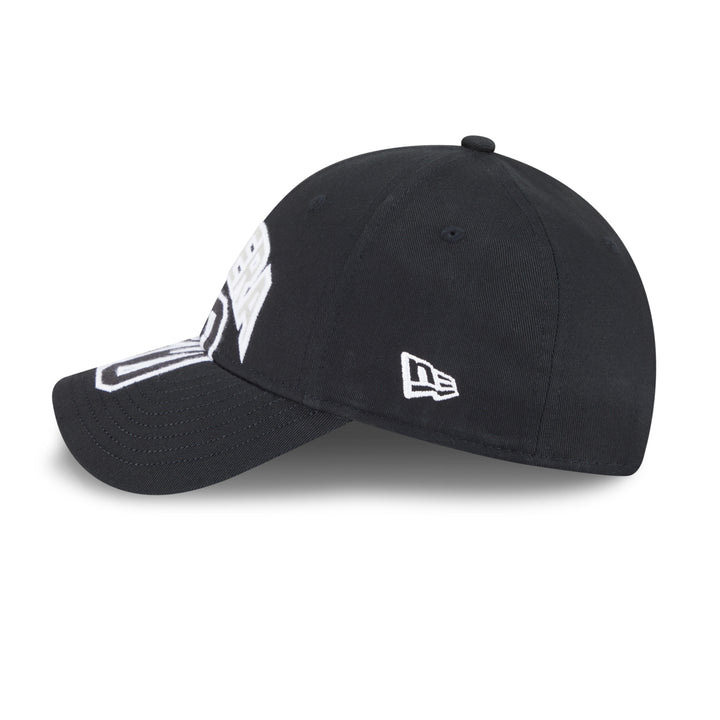 9FORTY New Era Street Archived Cross Panels Black Adjustable