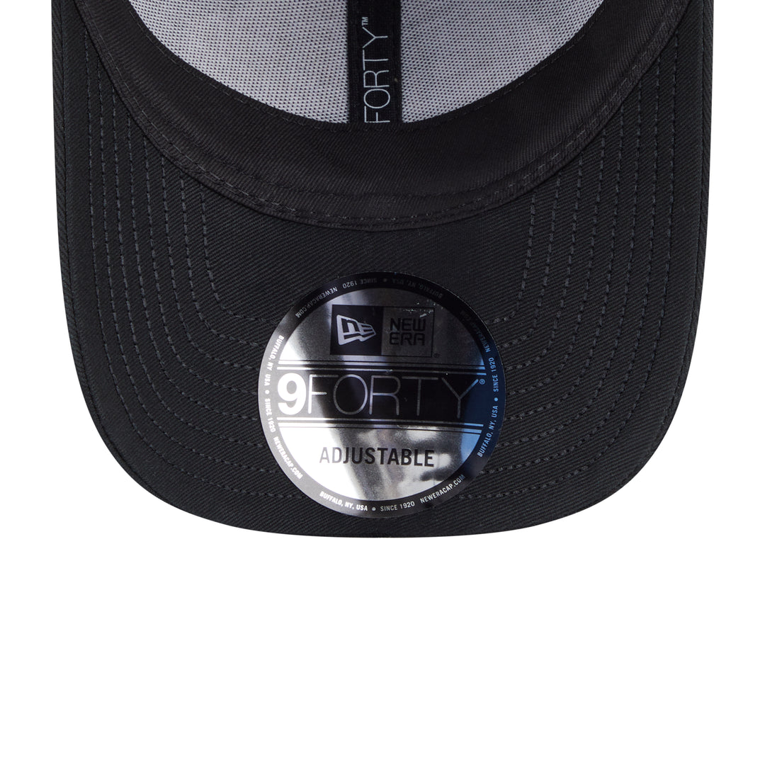 9FORTY New Era Street Archived Cross Panels Black Adjustable