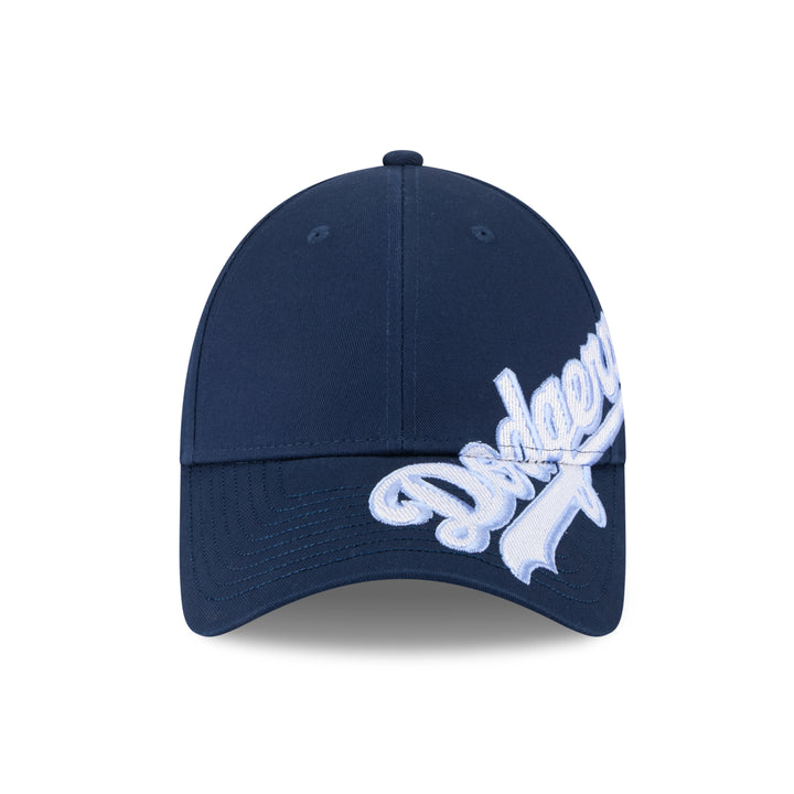 9FORTY Los Angeles Dodgers Mix League Cross Panels Ocean Side Blue Adjustable