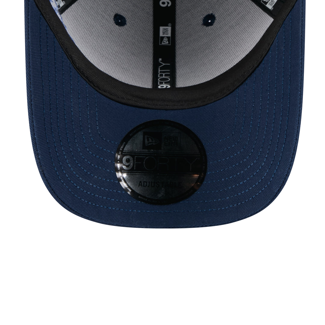9FORTY Los Angeles Dodgers Mix League Cross Panels Ocean Side Blue Adjustable