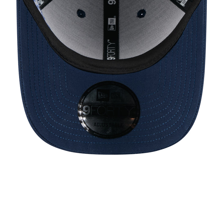 9FORTY Los Angeles Dodgers Mix League Cross Panels Ocean Side Blue Adjustable