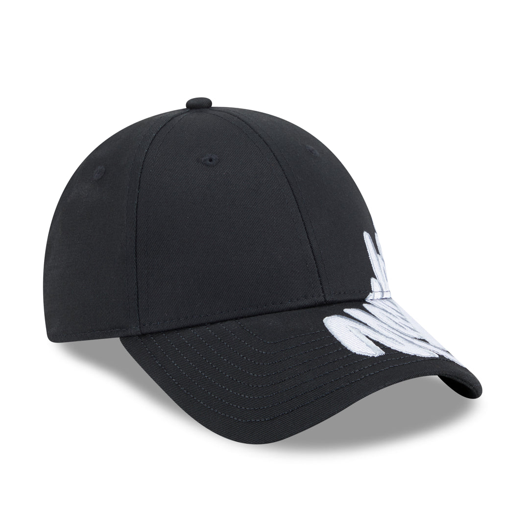 9FORTY New York Yankees Mix League Cross Panels Black Adjustable