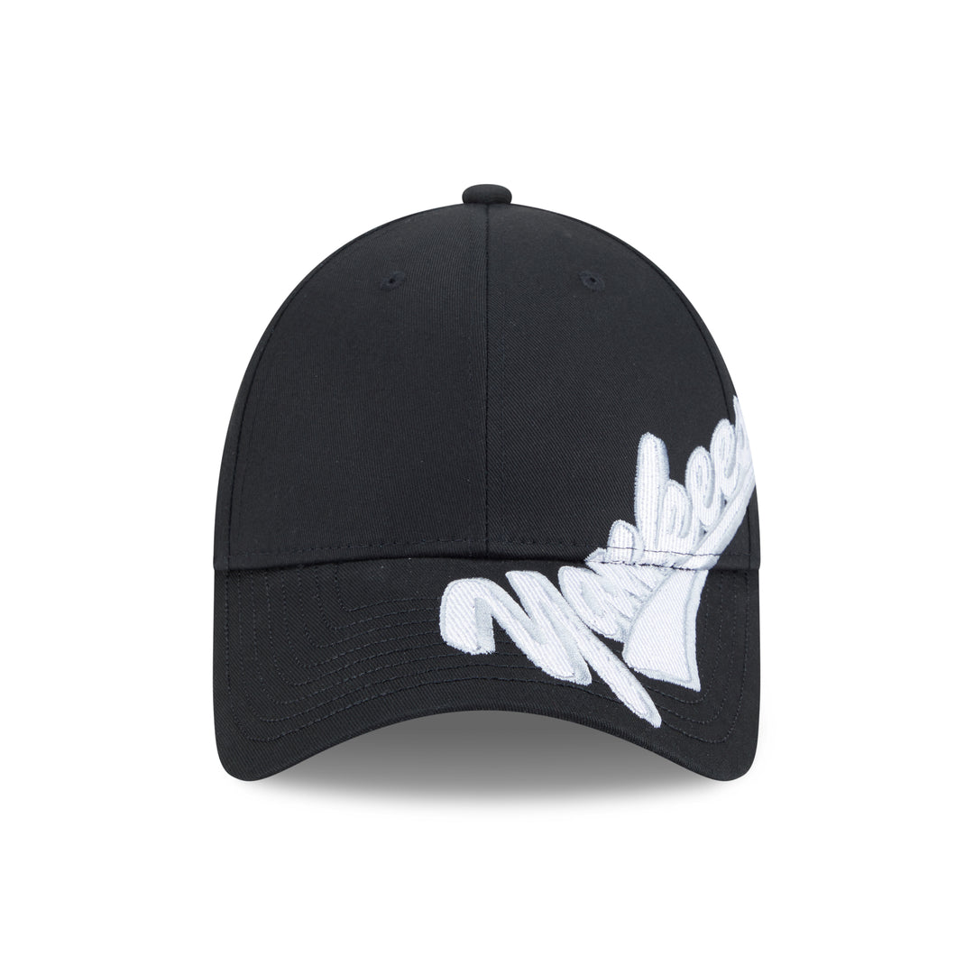 9FORTY New York Yankees Mix League Cross Panels Black Adjustable