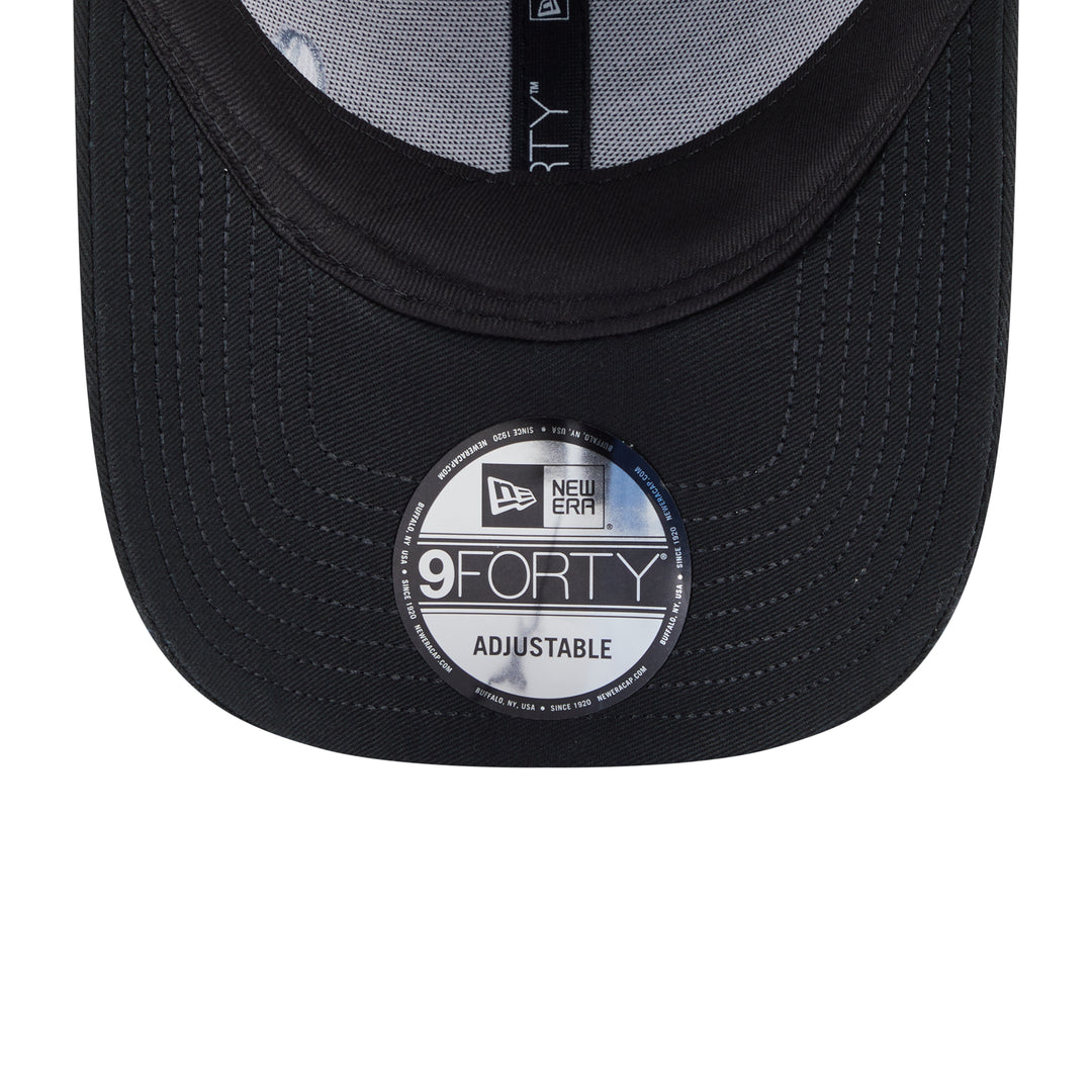 9FORTY New York Yankees Mix League Cross Panels Black Adjustable