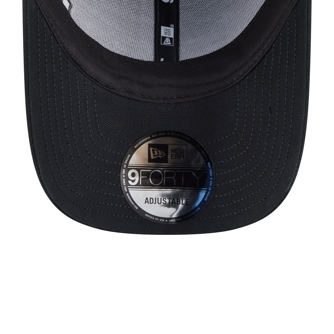 9FORTY Las Vegas Raiders Mix League Cross Panels Black Adjustable