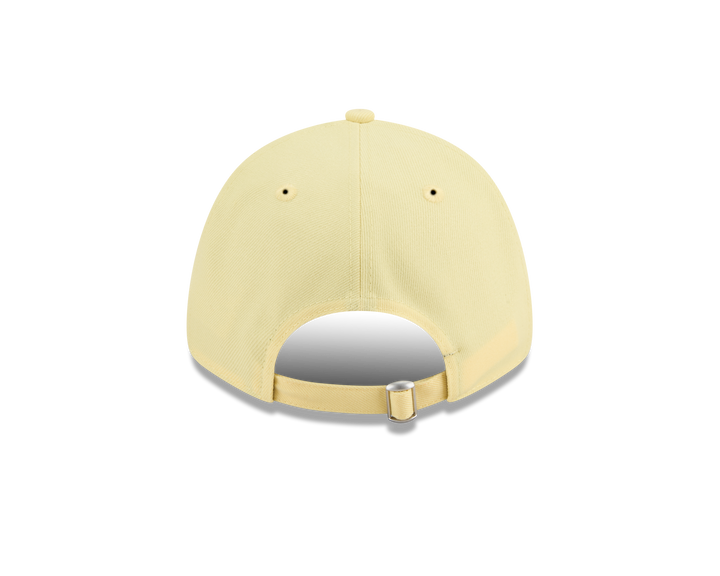 9FORTY Los Angeles Dodgers Mini Rough Metal Badge Baby Yellow Adjustable