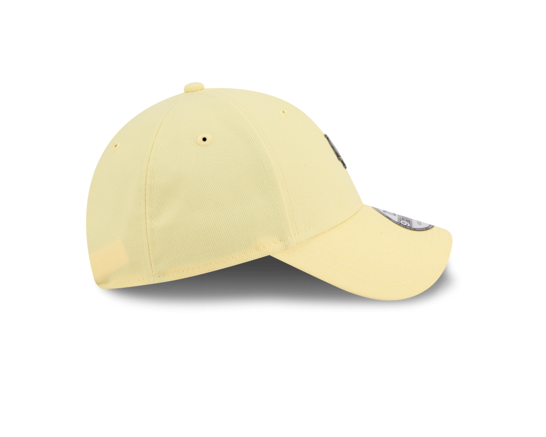 9FORTY Los Angeles Dodgers Mini Rough Metal Badge Baby Yellow Adjustable