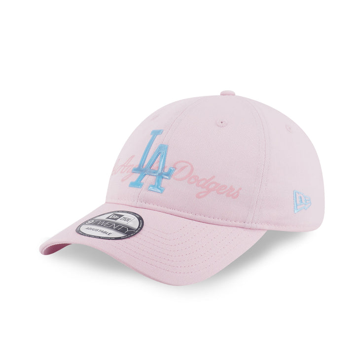 9TWENTY Los Angeles Dodgers Jelly Pack Pink Adjustable