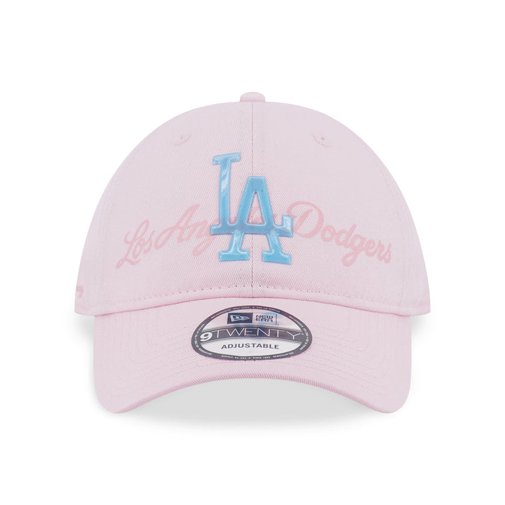 9TWENTY Los Angeles Dodgers Jelly Pack Pink Adjustable