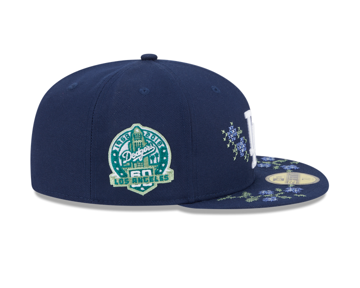 59FIFTY Los Angeles Dodgers Garden Oceanside Blue Fitted