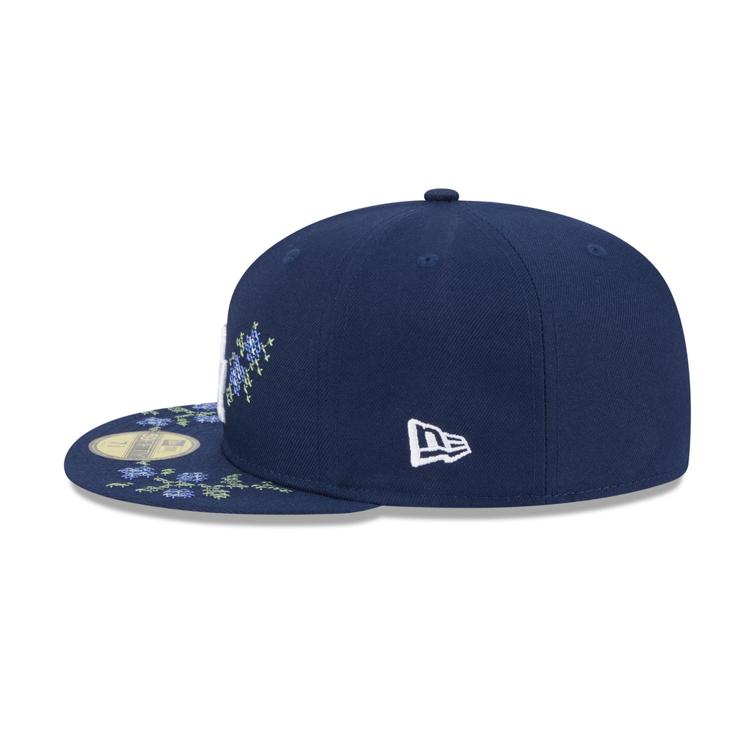 59FIFTY Los Angeles Dodgers Garden Oceanside Blue Fitted