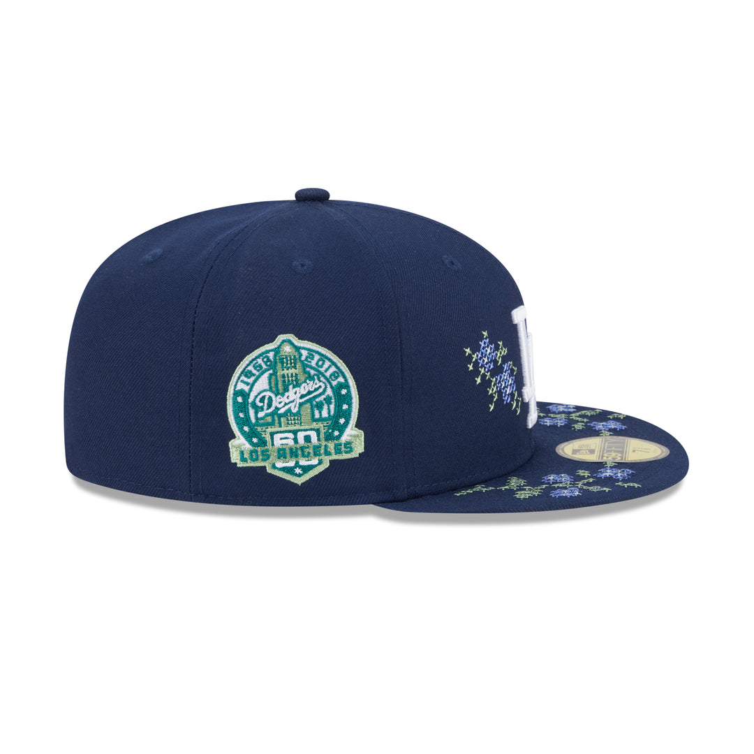 59FIFTY Los Angeles Dodgers Garden Oceanside Blue Fitted