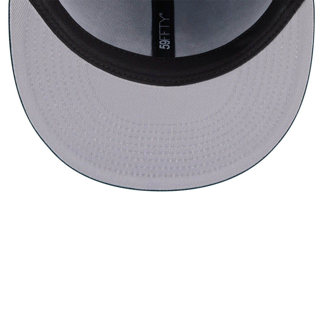 59FIFTY Oakland Athletics Fire Pack Dark Green Fitted