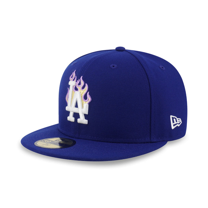59FIFTY Los Angeles Dodgers Fire Pack Dark Royal Fitted