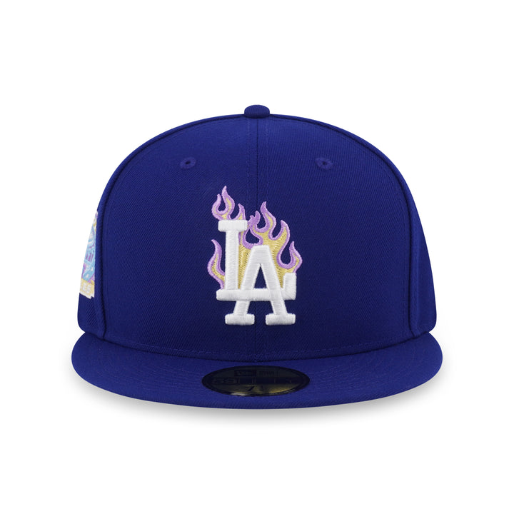 59FIFTY Los Angeles Dodgers Fire Pack Dark Royal Fitted