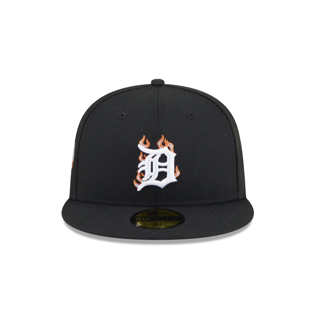 59FIFTY Detroit Tigers Fire Pack Black Fitted
