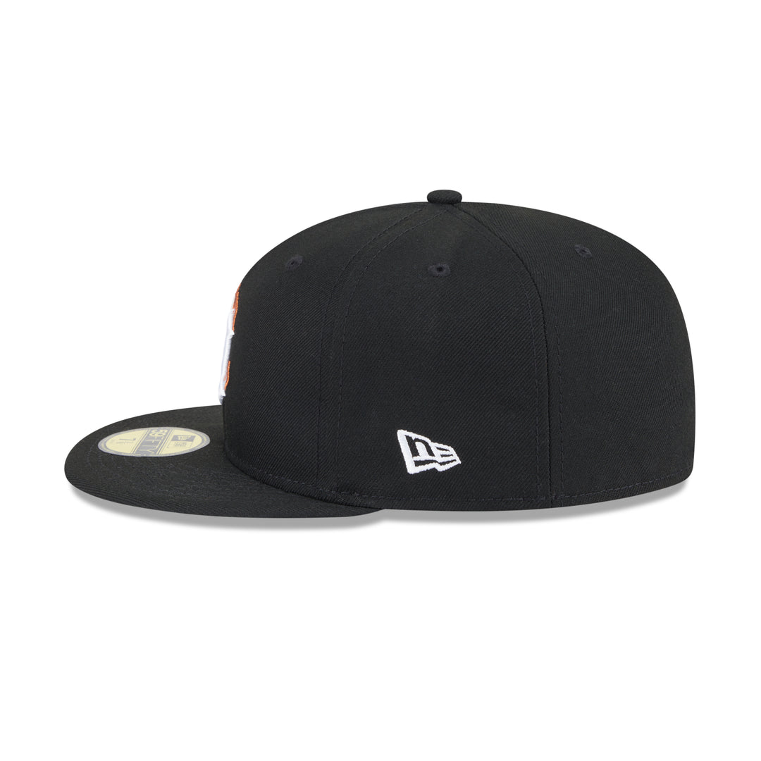 59FIFTY Detroit Tigers Fire Pack Black Fitted