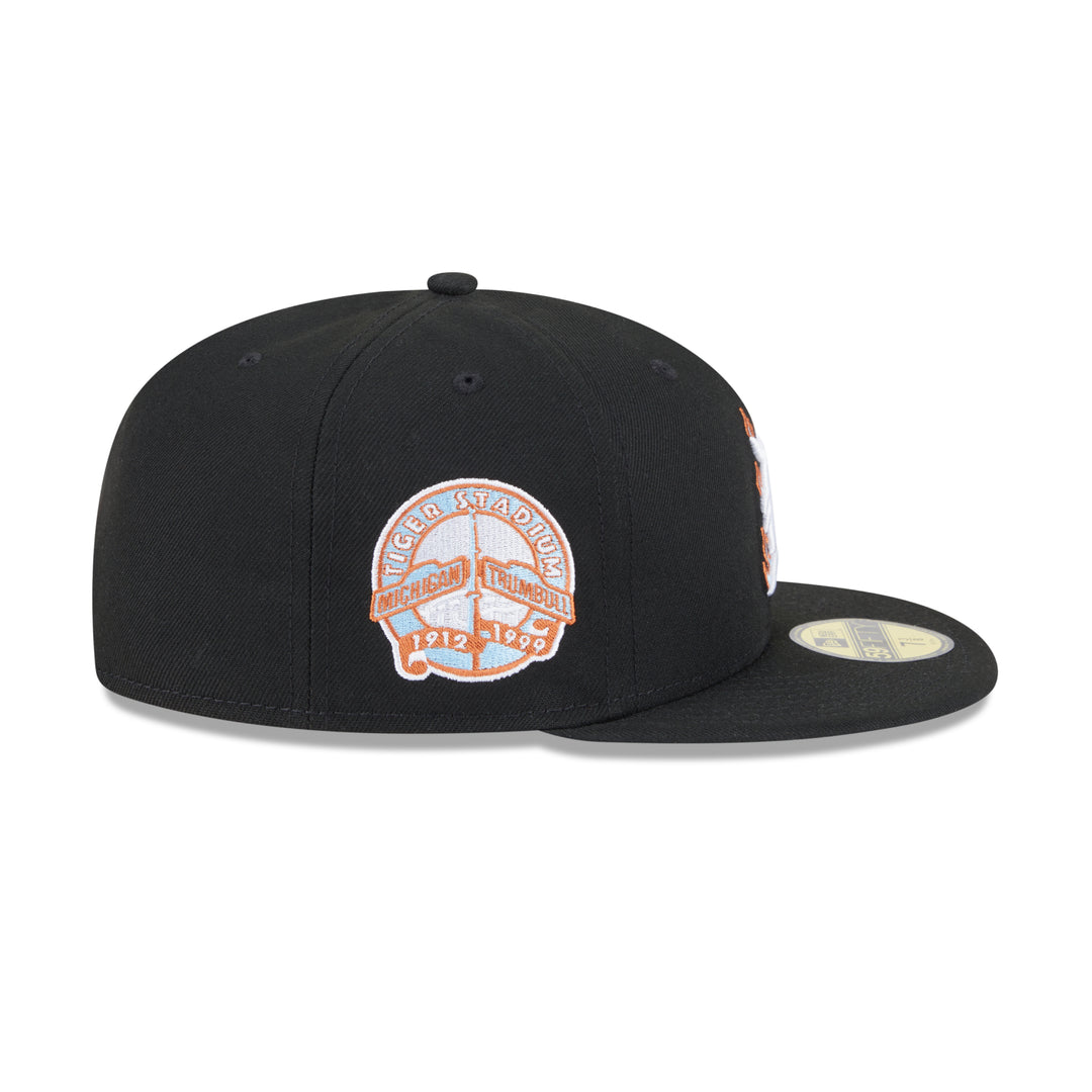 59FIFTY Detroit Tigers Fire Pack Black Fitted