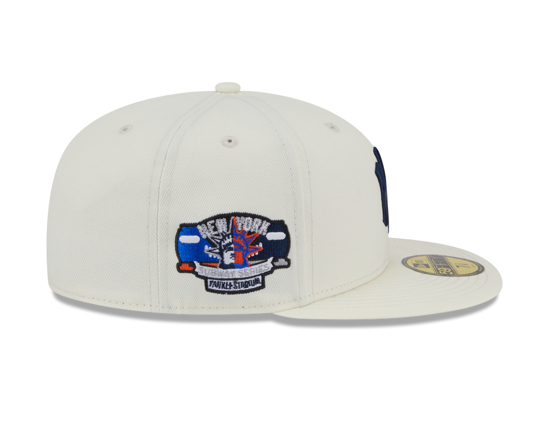 59FIFTY New York Yankees City Series Chrome White Fitted