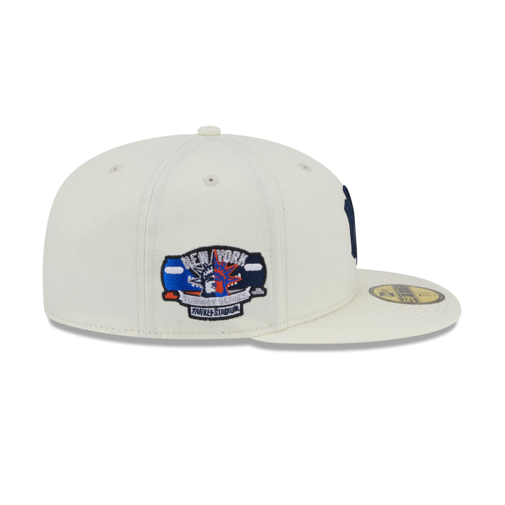 59FIFTY New York Yankees City Series Chrome White Fitted