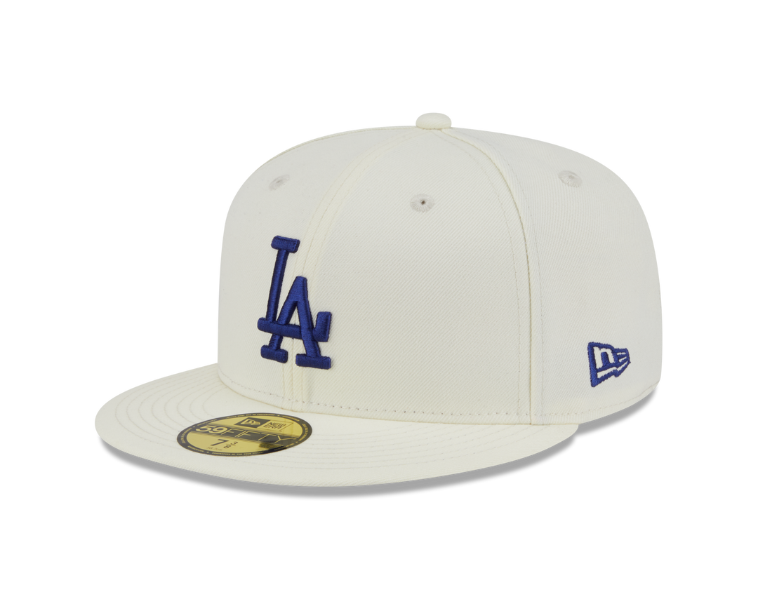 59FIFTY Los Angeles Dodgers City Series Chrome White Fitted