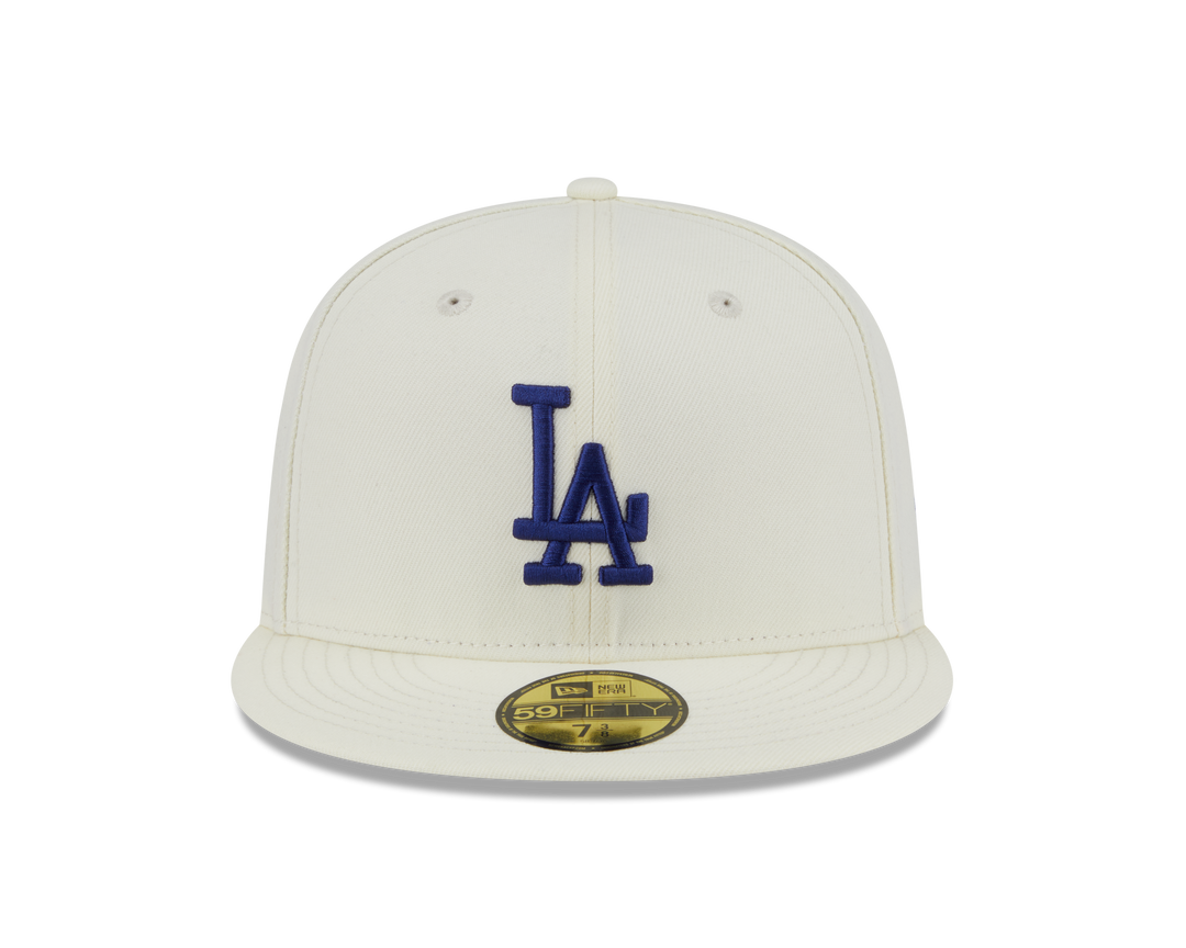59FIFTY Los Angeles Dodgers City Series Chrome White Fitted