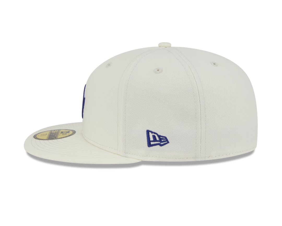 59FIFTY Los Angeles Dodgers City Series Chrome White Fitted