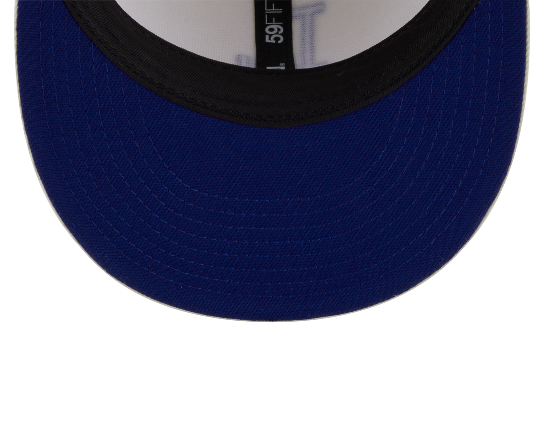 59FIFTY Los Angeles Dodgers City Series Chrome White Fitted