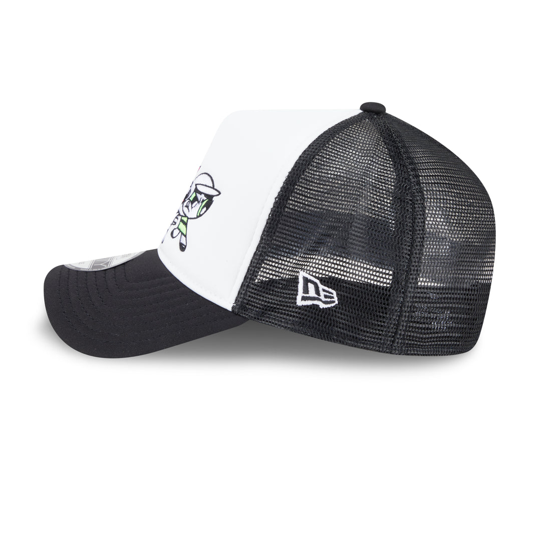 9FORTY A-Frame Trucker New Era x The Powerpuff Girls Black Snapback