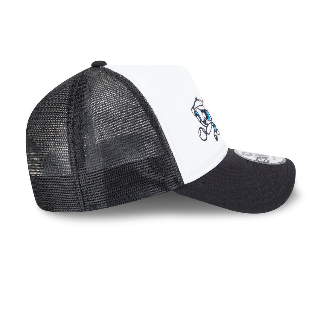 9FORTY A-Frame Trucker New Era x The Powerpuff Girls Black Snapback