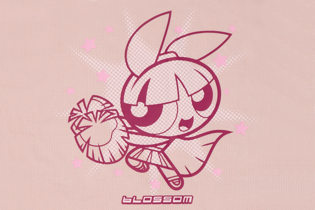 New Era x The Powerpuff Girls Women Pink American Football Crop Jersey