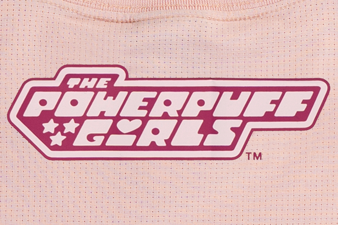 New Era x The Powerpuff Girls Women Pink American Football Crop Jersey