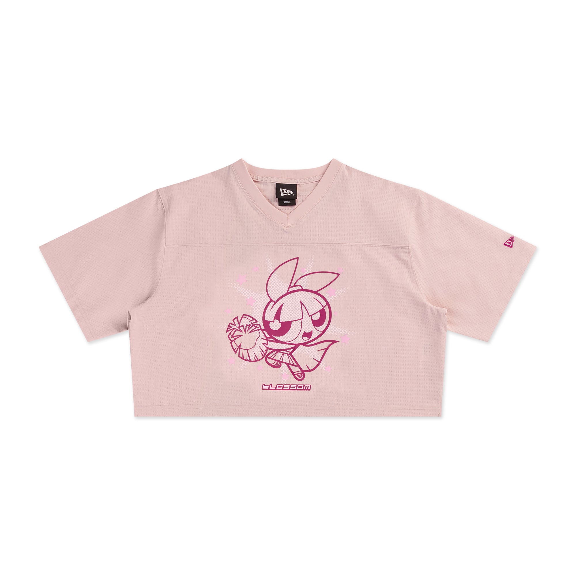 New Era x The Powerpuff Girls Women Pink American Football Crop