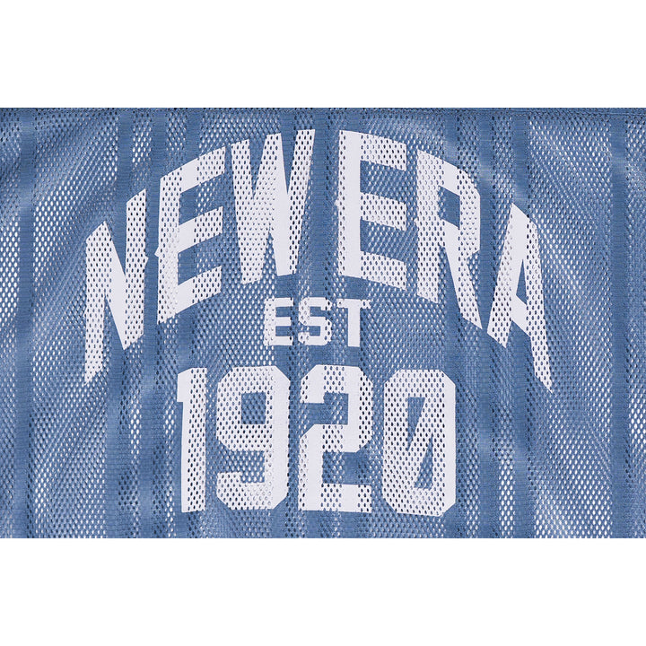 New Era Women 1920 Wordmark Street Archived Oceanside Blue American Football Crop Jersey