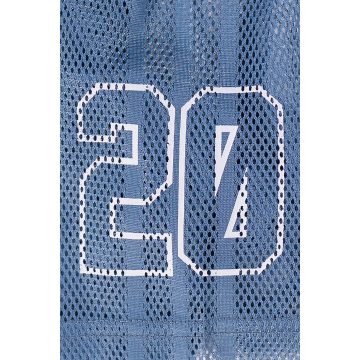 New Era Women 1920 Wordmark Street Archived Oceanside Blue American Football Crop Jersey
