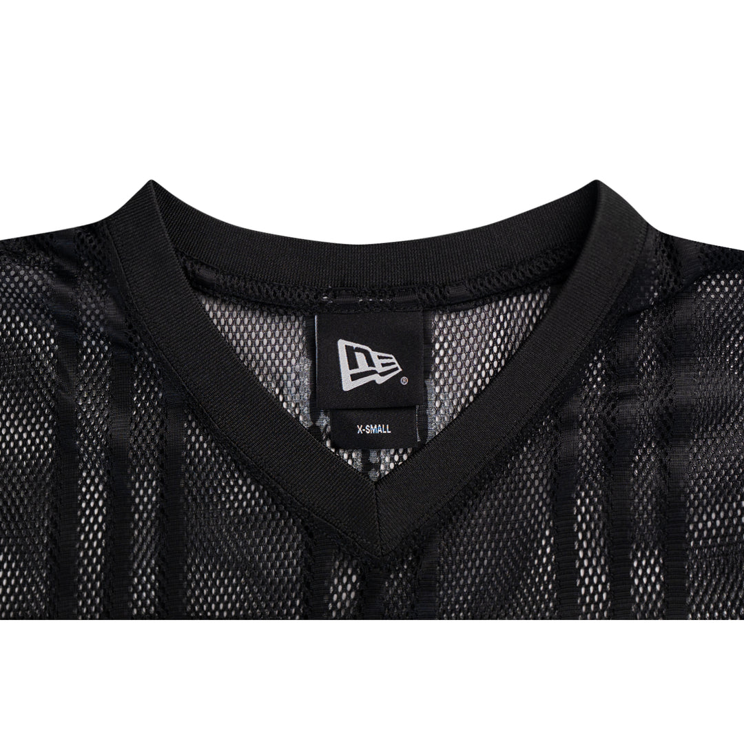 New Era Women 1920 Wordmark Street Archived Black American Football Crop Jersey