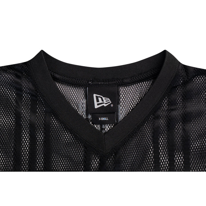 New Era Women 1920 Wordmark Street Archived Black American Football Crop Jersey
