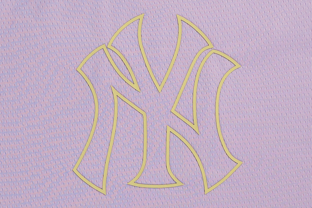 Women New York Yankees Jelly Pastel Lilac Cropped American Football Jersey