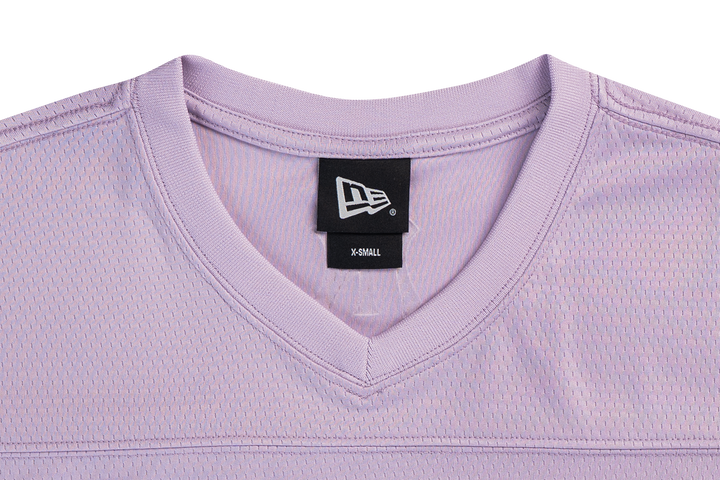 Women New York Yankees Jelly Pastel Lilac Cropped American Football Jersey