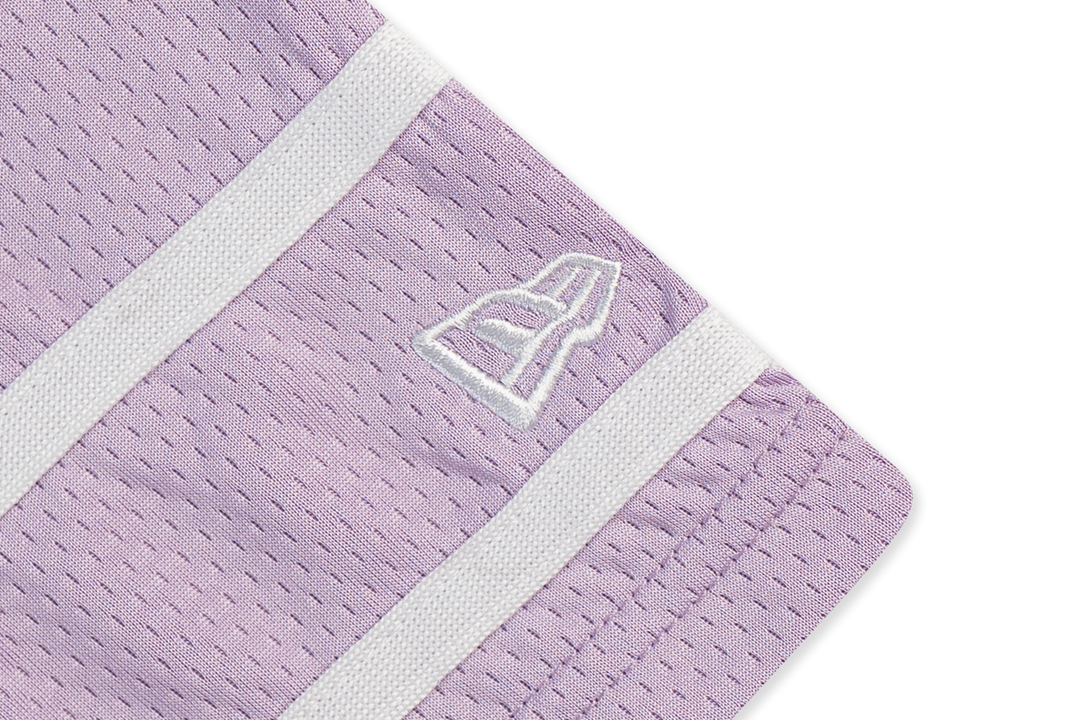 Women New York Yankees Jelly Pastel Lilac Cropped American Football Jersey